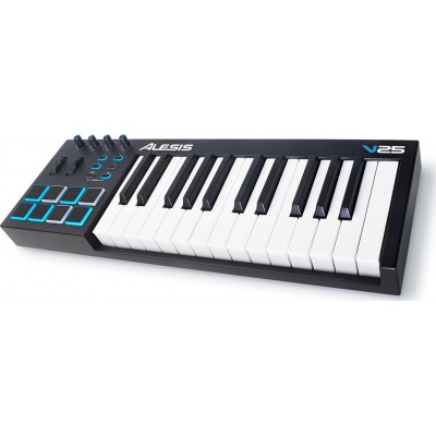 Alesis Midi Keyboard V με 25 Πλήκτρα σε Μαύρο Χρώμα