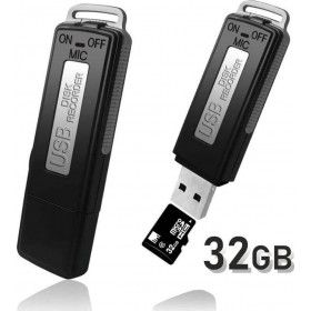 Voice Recorder USB Flash Drive 32GB