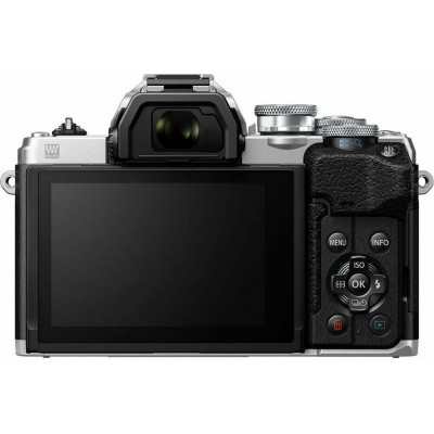 Olympus Mirrorless Φωτογραφική Μηχανή OM-D E-M10 Mark IV Micro Four Thirds (4/3") Kit (ED 14‑42mm F3.5‑5.6 EZ Pancake) Silver