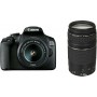 Canon EOS 2000D Kit (EF-S 18-55mm IS II &amp EF 75-300 III) Black