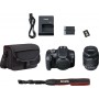 Canon EOS 2000D Kit (EF-S 18-55mm IS II &amp &amp Shoulder Bag &amp SD Card) Black