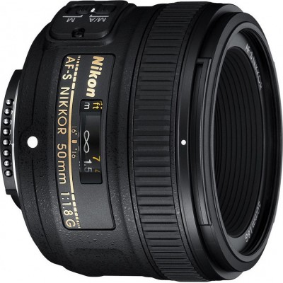 Nikon AF-S Nikkor 50mm f/1.8G (Nikon F) Black