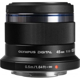 Olympus M. Zuiko Digital 45mm 1:1.8 (Micro Four Thirds (MFT)) Black Olympus M. Zuiko Digital 45mm 1:1.8 (Micro Four Thirds (MFT)) Black