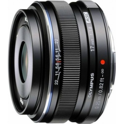 Olympus M.Zuiko Digital 17mm f/1.8 (Micro Four Thirds (MFT)) Black