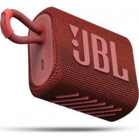 JBL Go 3 Αδιάβροχο Ηχείο Bluetooth 4.2W με 5 ώρες Λειτουργίας RedΚωδικός: JBLGO3REDAM  JBL Go 3 Αδιάβροχο Ηχείο Bluetooth 4.2W με 5 ώρες Λειτουργίας RedΚωδικός: JBLGO3REDAM