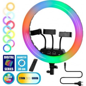 GloboStar Professional Digital Ring Light 36cmΚωδικός: 75804 