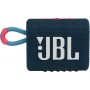 JBL Go 3 Αδιάβροχο Ηχείο Bluetooth 4.2W με 5 ώρες Λειτουργίας Blue/PinkΚωδικός: JBLGO3BLUP 