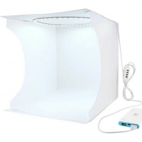 Puluz Folding Portable Ring Light Studio Box 30x30x30cmΚωδικός: PU5030  Puluz Folding Portable Ring Light Studio Box 30x30x30cmΚωδικός: PU5030