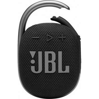 JBL Clip 4 Αδιάβροχο Ηχείο Bluetooth 5W με 10 ώρες Λειτουργίας BlackΚωδικός: JBLCLIP4BLK 