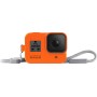 GoPro Sleeve &amp Lanyard Orange for GoPro Hero8 Black