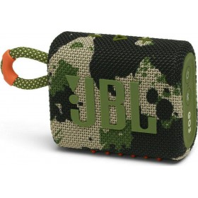 JBL Go 3 Αδιάβροχο Ηχείο Bluetooth 4.2W με 5 ώρες Λειτουργίας Squad JBL Go 3 Αδιάβροχο Ηχείο Bluetooth 4.2W με 5 ώρες Λειτουργίας Squad