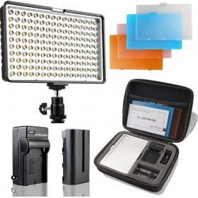 Samtian Yeeteem LED Light Video Set 160 LEDS Carry Bag Set 3200-5500KΚωδικός: 1000-42170092  Samtian Yeeteem LED Light Video Set 160 LEDS Carry Bag Set 3200-5500KΚωδικός: 1000-42170092