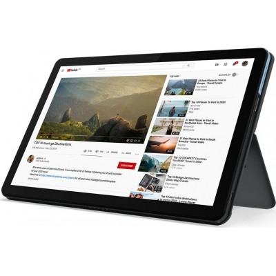 Lenovo Chromebook Duet 10.1" Tablet με WiFi και Μνήμη 128GB Ice Blue + Iron Grey