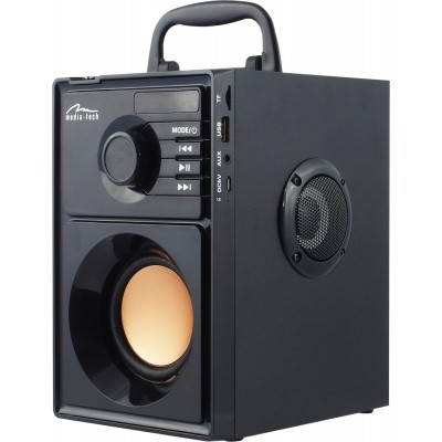 Media-Tech Boombox BT Ηχείο Bluetooth 15W με Ραδιόφωνο BlackΚωδικός: MT3145_V2 