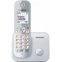 Panasonic KX-TG6811 Ασύρματο Τηλέφωνο με Aνοιχτή Aκρόαση Ασημί