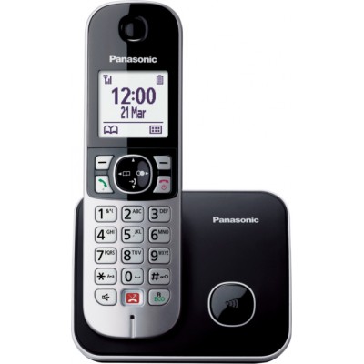 Panasonic KX-TG6851 Ασύρματο Τηλέφωνο με Aνοιχτή Aκρόαση