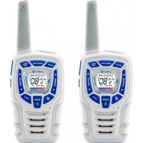 Cobra AM-845 Ασύρματος Πομποδέκτης PMR Σετ 2τμχ Σε Λευκό Χρώμα