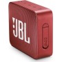 JBL Go 2 Αδιάβροχο Ηχείο Bluetooth 3W με 5 ώρες Λειτουργίας Ruby RedΚωδικός: JBLGO2REDAM 