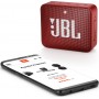 JBL Go 2 Αδιάβροχο Ηχείο Bluetooth 3W με 5 ώρες Λειτουργίας Ruby RedΚωδικός: JBLGO2REDAM 