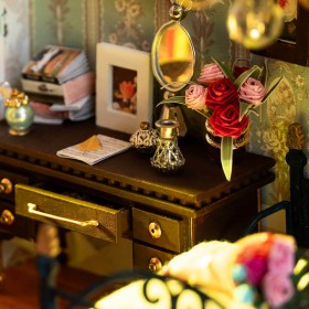 Robotime DIY Miniature House Paris Midnight Robotime DIY Miniature House Paris Midnight