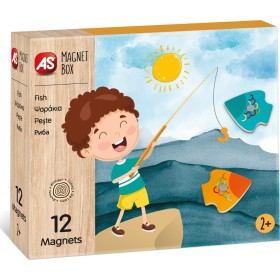 As Company Magnet Box Fish