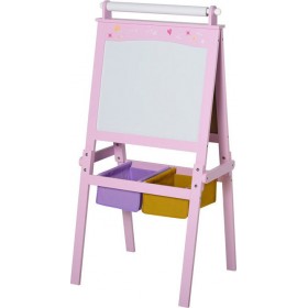 HomCom Παιδικός Μαγνητικός Μαυροπίνακας 3 σε 1 Διπλής Όψης HomCom Παιδικός Μαγνητικός Μαυροπίνακας 3 σε 1 Διπλής Όψης