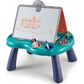 "Θρανίο Πίνακας 2 Όψεων με Kηρομπογίες Θρανίο Πίνακας 2 Όψεων με Kηρομπογίες, Kιμωλίες και Mαρκαδόρους