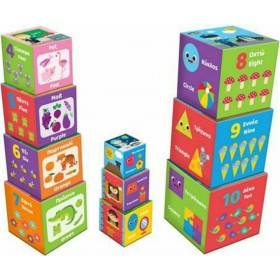 Luna Παίζω και Μαθαίνω Εκπαιδευτικοί Κύβοι 10τμχ