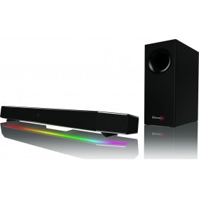 Creative Sound BlasterX Katana Soundbar 75W 2.1 με Ασύρματο Subwoofer και Τηλεχειριστήριο Μαύρο Creative Sound BlasterX Katana Soundbar 75W 2.1 με Ασύρματο Subwoofer και Τηλεχειριστήριο Μαύρο