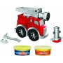 Hasbro Play-Doh Πλαστελίνη - Παιχνίδι Wheels Tractor Fire Engine για 3+ Ετών, 2τμχ