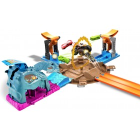 Mattel Hot Wheels Monster Trucks Πίστα Super Ρόδα