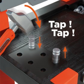 Smoby Πάγκος Εργαλείων Black &amp Decker Bricolo One με 79 Αξεσουάρ