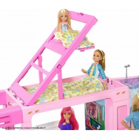 Barbie 3 Σε 1 Dreamcamper Τροχόσπιτο Barbie 3 Σε 1 Dreamcamper Τροχόσπιτο