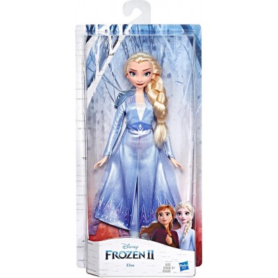 Disney Frozen II Κούκλα Έλσα με Μακριά Ξανθά Μαλλιά