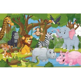 Jungle Animals 48pcs LunaΚωδικός: 0621471 