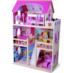 Moni Ξύλινο Κουκλόσπιτο Emily Moni Ξύλινο Κουκλόσπιτο Emily