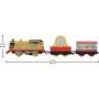Mattel Thomas Friends Trackmaster Trains With 2 Wagons