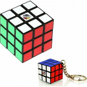 Rubik's Rubik Kύβος 3x3 &amp Μπρελόκ