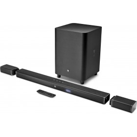 JBL Bar Soundbar 510W 5.1 με Ασύρματο Subwoofer και Τηλεχειριστήριο Μαύρο