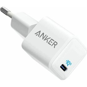 Anker Φορτιστής Χωρίς Καλώδιο με Θύρα USB-C 20W Power Delivery Λευκός (PowerPort III Nano)