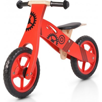 Moni Wooden Balance Bike Red