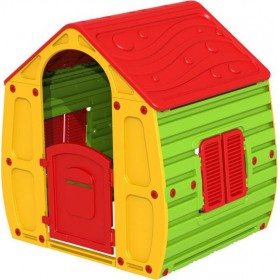 "Starplay Παιδικό Σπιτάκι Κήπου Πλαστικό Starplay Παιδικό Σπιτάκι Κήπου Πλαστικό, Magical House Green Red