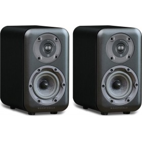 Wharfedale Ζεύγος Ηχείων Hi-Fi Βιβλιοθήκης Diamond 320 100W 2 Δρόμων Μαύρα