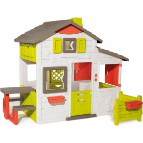 "Smoby Παιδικό Σπιτάκι Κήπου Πλαστικό Smoby Παιδικό Σπιτάκι Κήπου Πλαστικό, Neo Friends House Playhouse με Φράχτη