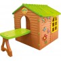 Mochtoys Παιδικό Σπιτάκι Κήπου Πλαστικό, House with Table