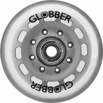 Globber Ανταλλακτική Πίσω Ρόδα 80mm, Cool Grey