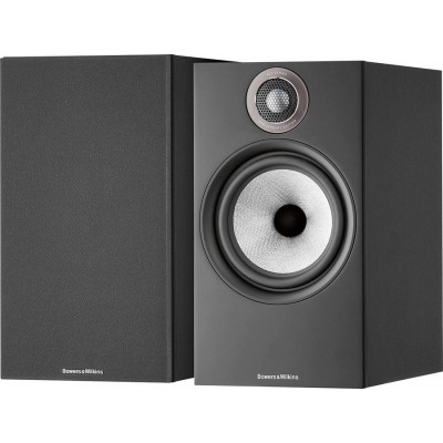 Bowers &amp Wilkins Ζεύγος Ηχείων Hi-Fi Βιβλιοθήκης 607 S2 Anniversary Edition 2 Δρόμων Μαύρα