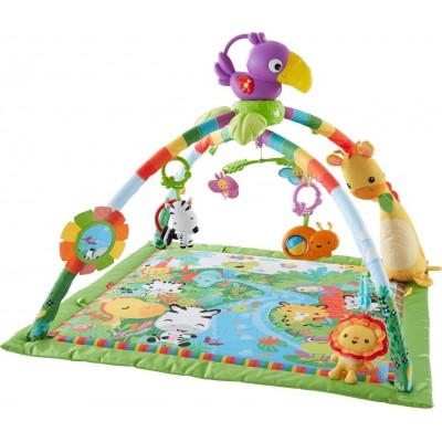 Fisher Price Rainforest Music &amp Lights Deluxe Gym