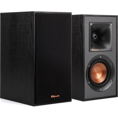 Klipsch Ζεύγος Ηχείων Hi-Fi Βιβλιοθήκης R-41M 50W 2 Δρόμων Μαύρα