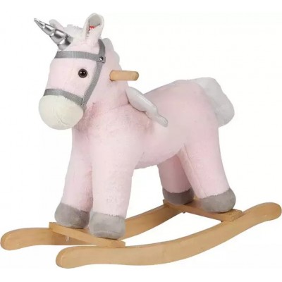 Kikka Boo Rocking Toy With Sound Pink Horse